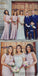 Sheath Floor-length Chiffon Top Sleeveless Bridesmaid Dresses, BD1039