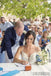 Straghetti Straps Deep V-neck Backless Lace Wedding Dresses, WD0470