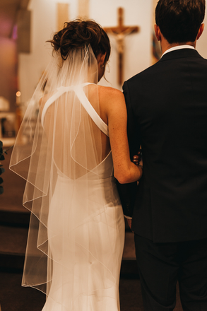 Mermaid Round-neck Sleeveless Open-back Long Wedding Dresses, WD0496