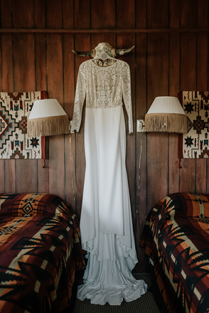 Mermaid Beteau-neck Long Sleeves Backless Long Wedding Dresses, WD0499