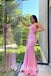Sexy Jersey Sweetheart Sleeveless Mermaid Long Prom Dresses With Trailing,PD0813