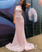 Sexy Special Fabric High Neck Sleeveless Mermaid Long Prom Dresses,PD0807