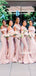 Simple Straight Mermaid Floor-length Cheap Bridesmaid Dresses,SFWG00365