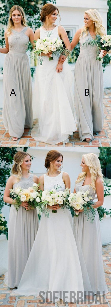 Elegant Lace Bridesmaid Dresses, Short Bridesmaid Dresses, Dark Grey Bridesmaid Dresses, PD0494
