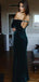 Off Shoulder Dark Green Long Sleeves Prom Dresses, Velvet Prom Dresses, PD0738