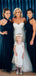 Simple Navy Chiffon Newest Bridesmaid Dresses, PD0966