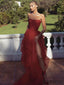 Elsa Hosk Cannes Film Festival Red Carpet Red Prom Dresses, PD0904