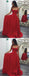 Spaghetti Red Lace Prom Dresses, A-line Prom Dresses, Sexy Prom Dresses, PD0684