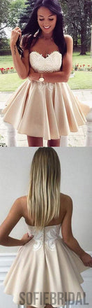 Sweetheart Lace Homecoming Dresses, Cheap Homecoming Dresses, Popular Homecoming Dresses, SF0111